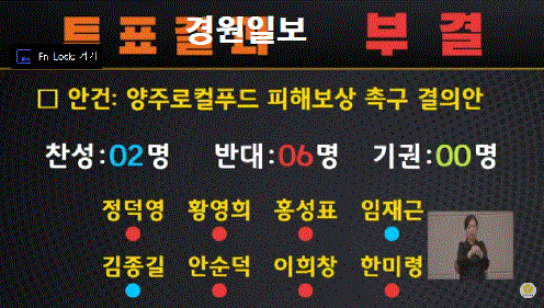 양주 로컬푸드 피해 농민 보상 '막막'… 민주당 소속 시의원들 반대, 결의안 부결